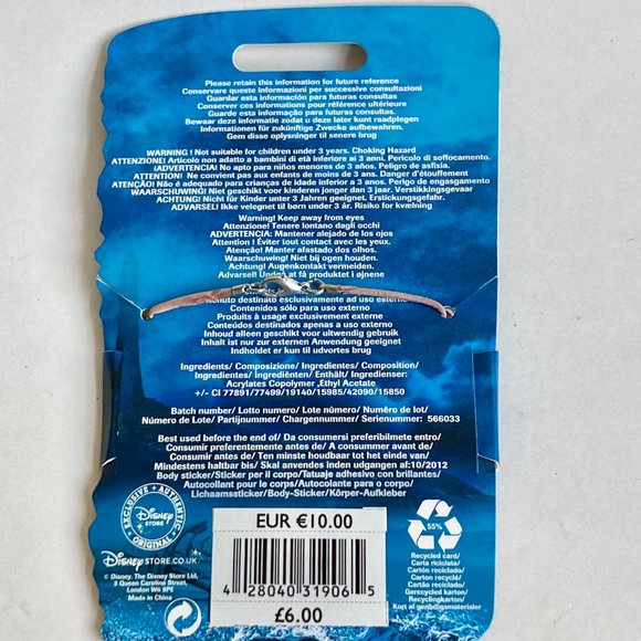 Vintage Disney Pirates of the Caribbean Necklace Charm Skull Crossbones 23" - Picture 6 of 10